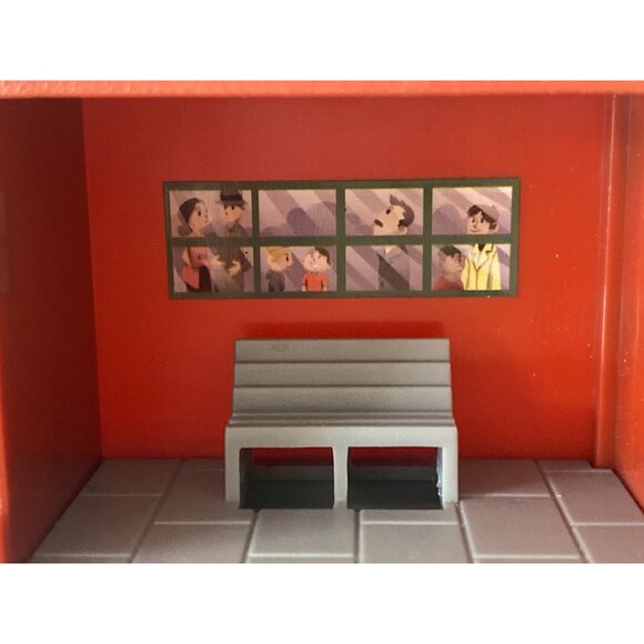 2009 Gullane Thomas Friends Limited Mattel Toy Train Station Depot Pretend Play - Picture 5 of 16